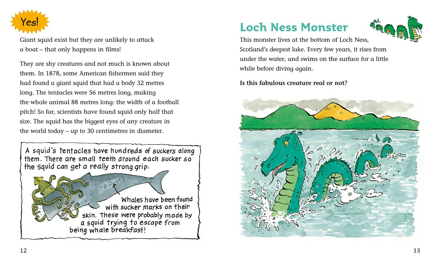 Beispielinhalt (Bild) Fabulous Creatures: Are They Real?