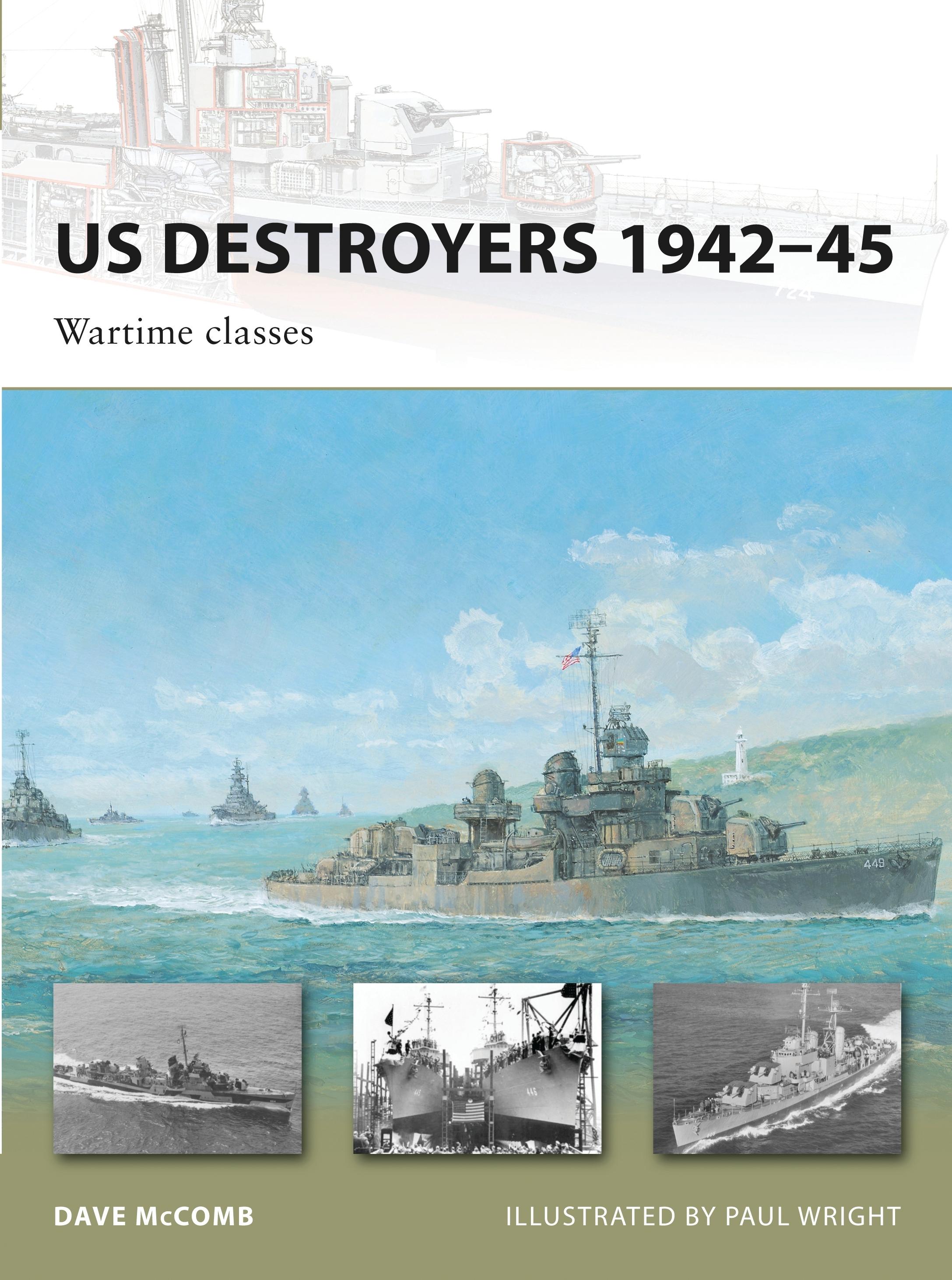 Vorderes Coverbild US Destroyers 1942-45