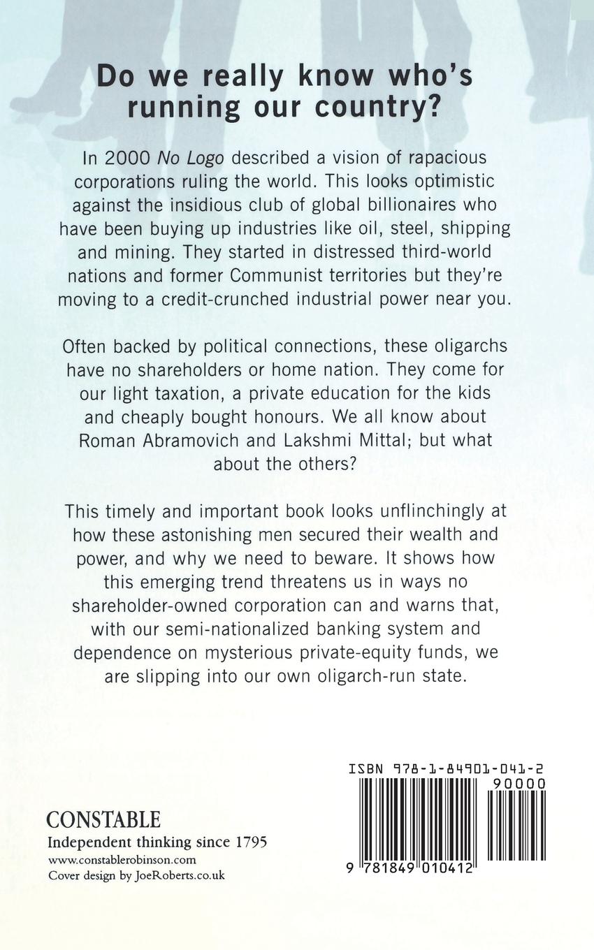 Rückseitencover The Super Rich Shall Inherit the Earth