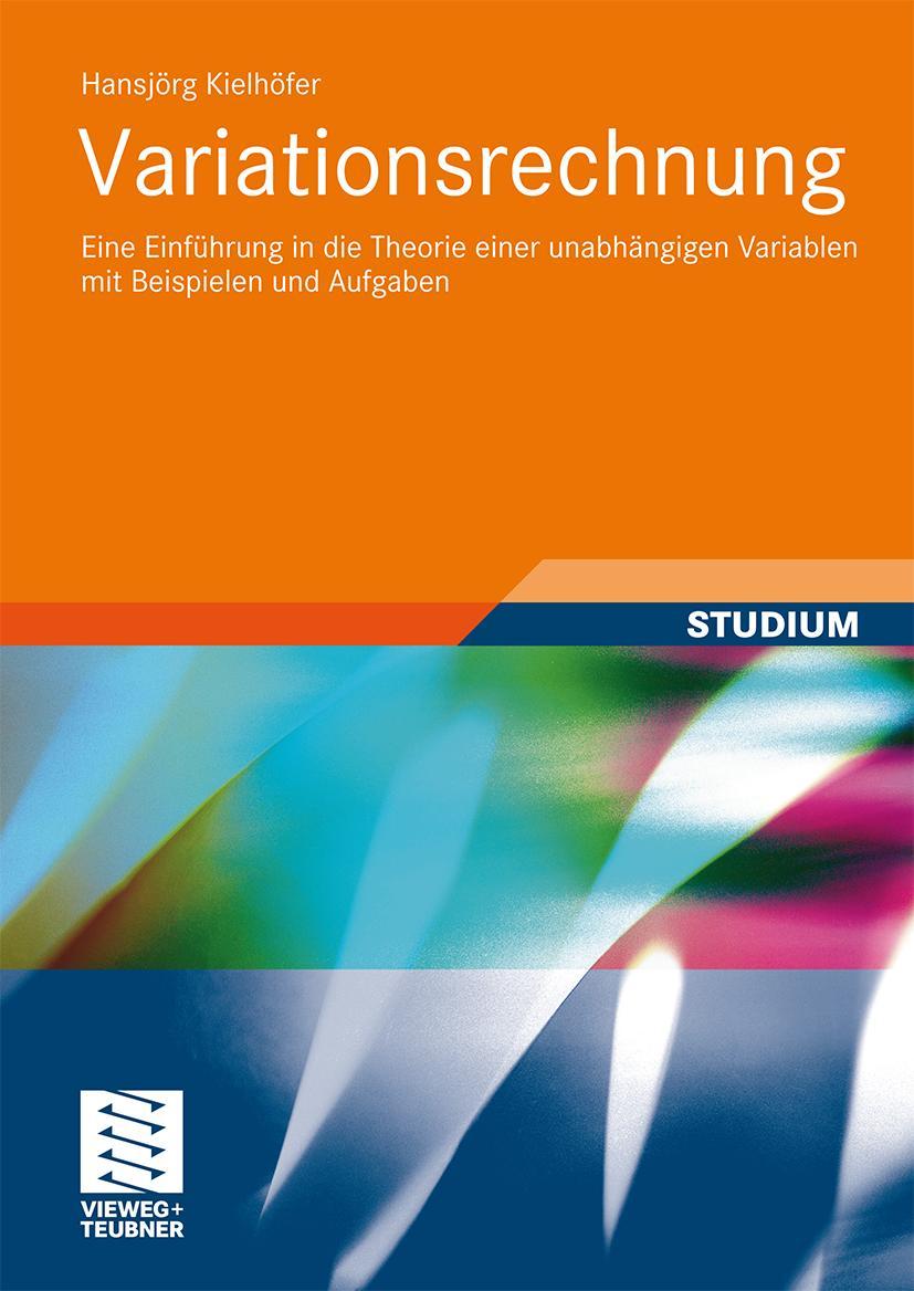 Vorderes Coverbild Variationsrechnung