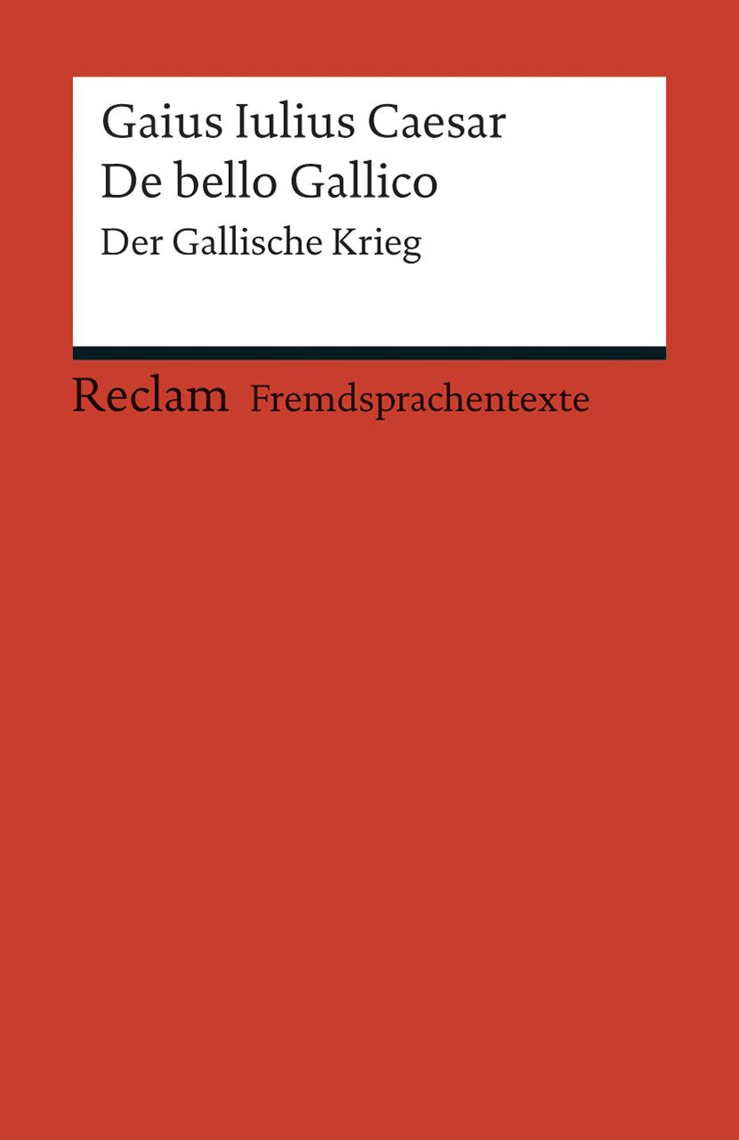Vorderes Coverbild De bello Gallico