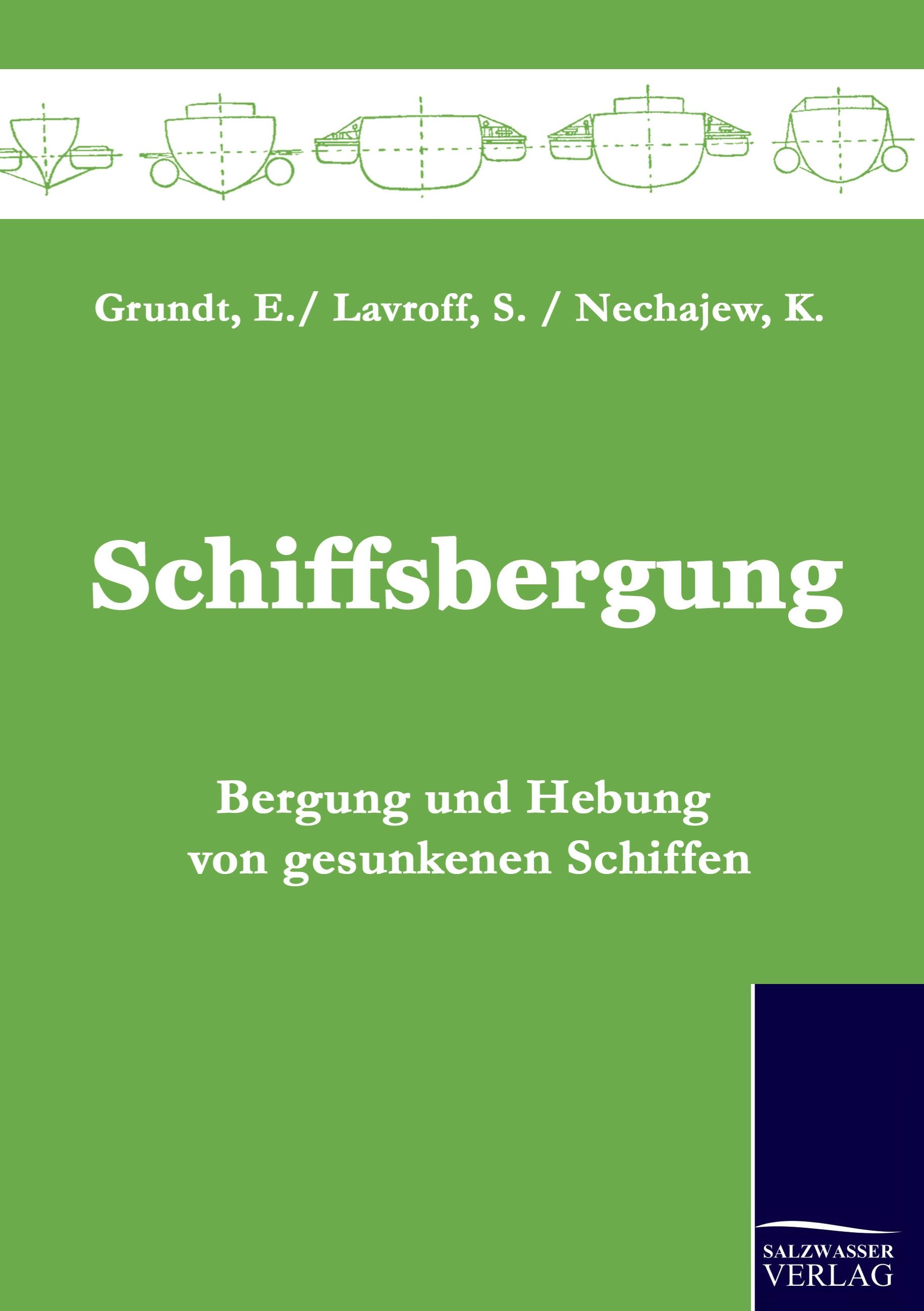 Vorderes Coverbild Schiffsbergung
