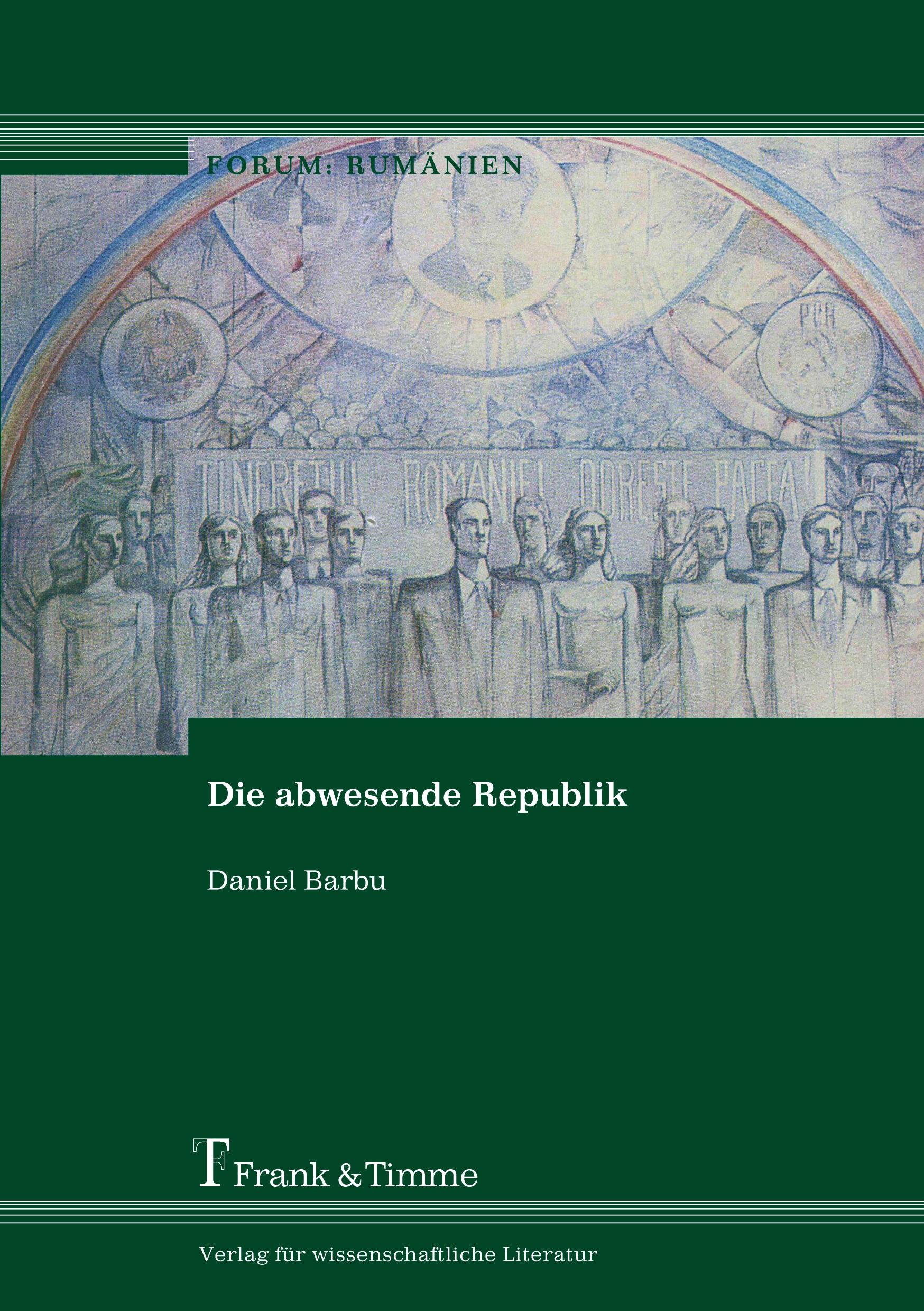 Vorderes Coverbild Die abwesende Republik