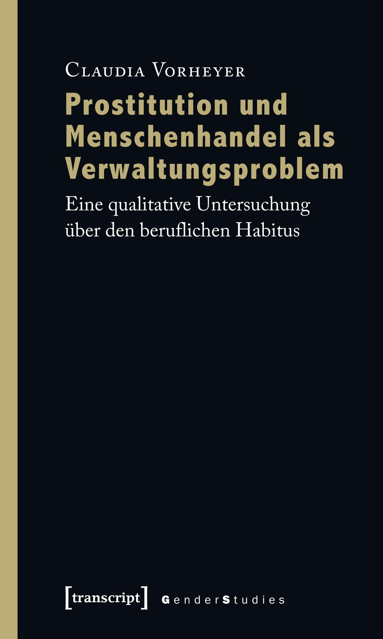 Vorderes Coverbild Prostitution und Menschenhandel als Verwaltungsproblem