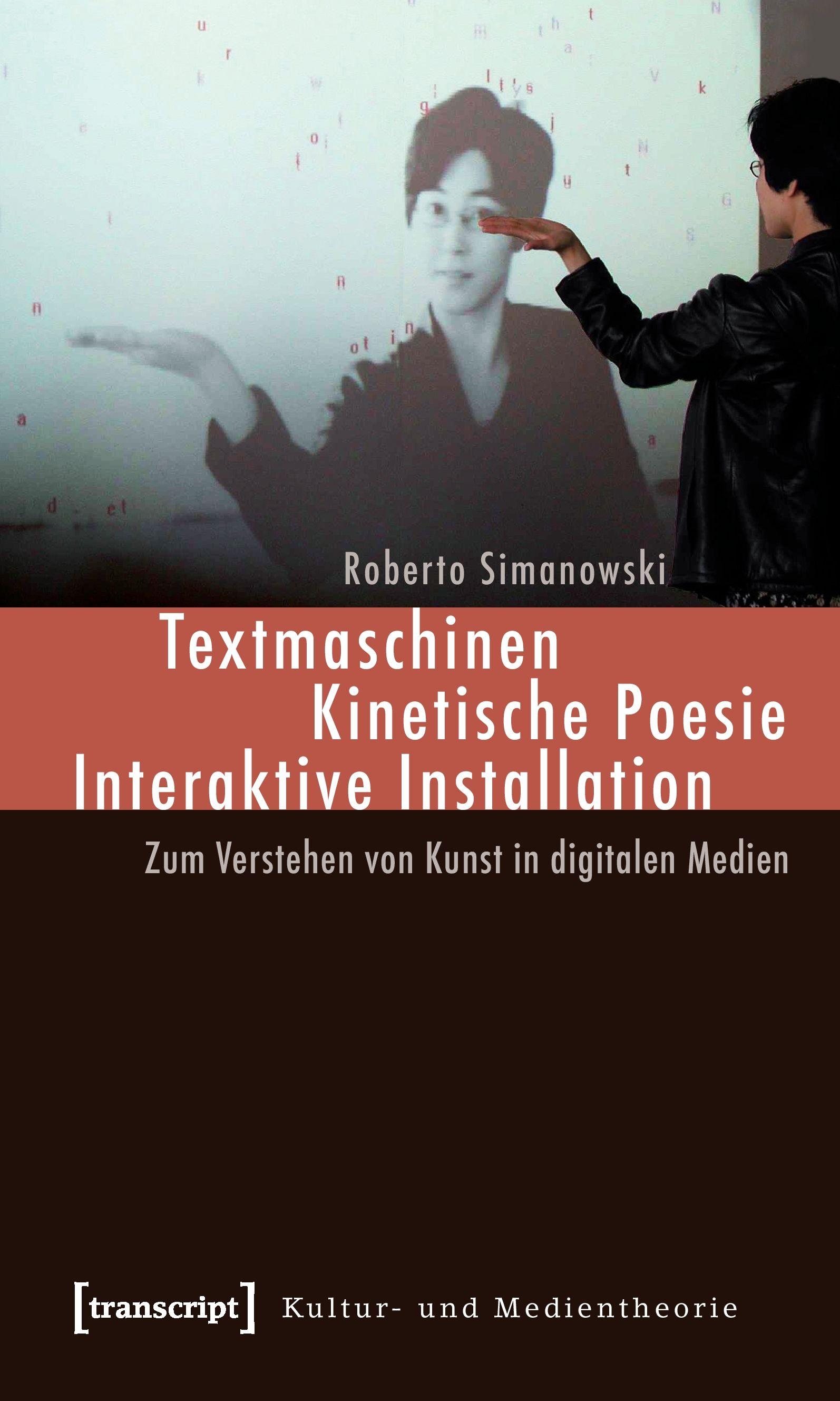 Vorderes Coverbild Textmaschinen - Kinetische Poesie - Interaktive Installation
