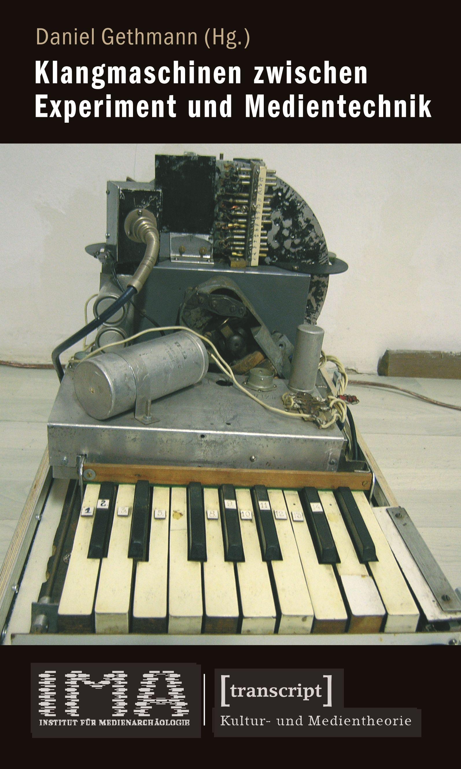 Vorderes Coverbild Klangmaschinen zwischen Experiment und Medientechnik