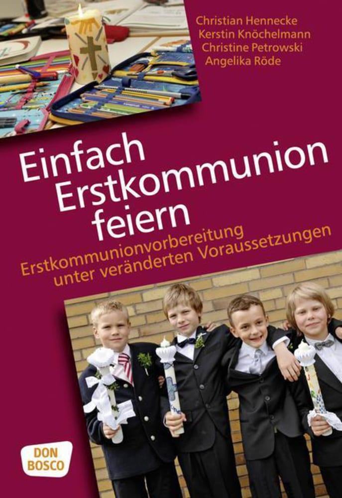Vorderes Coverbild Einfach Erstkommunion feiern