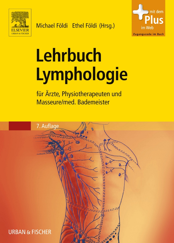 Vorderes Coverbild Lehrbuch Lymphologie
