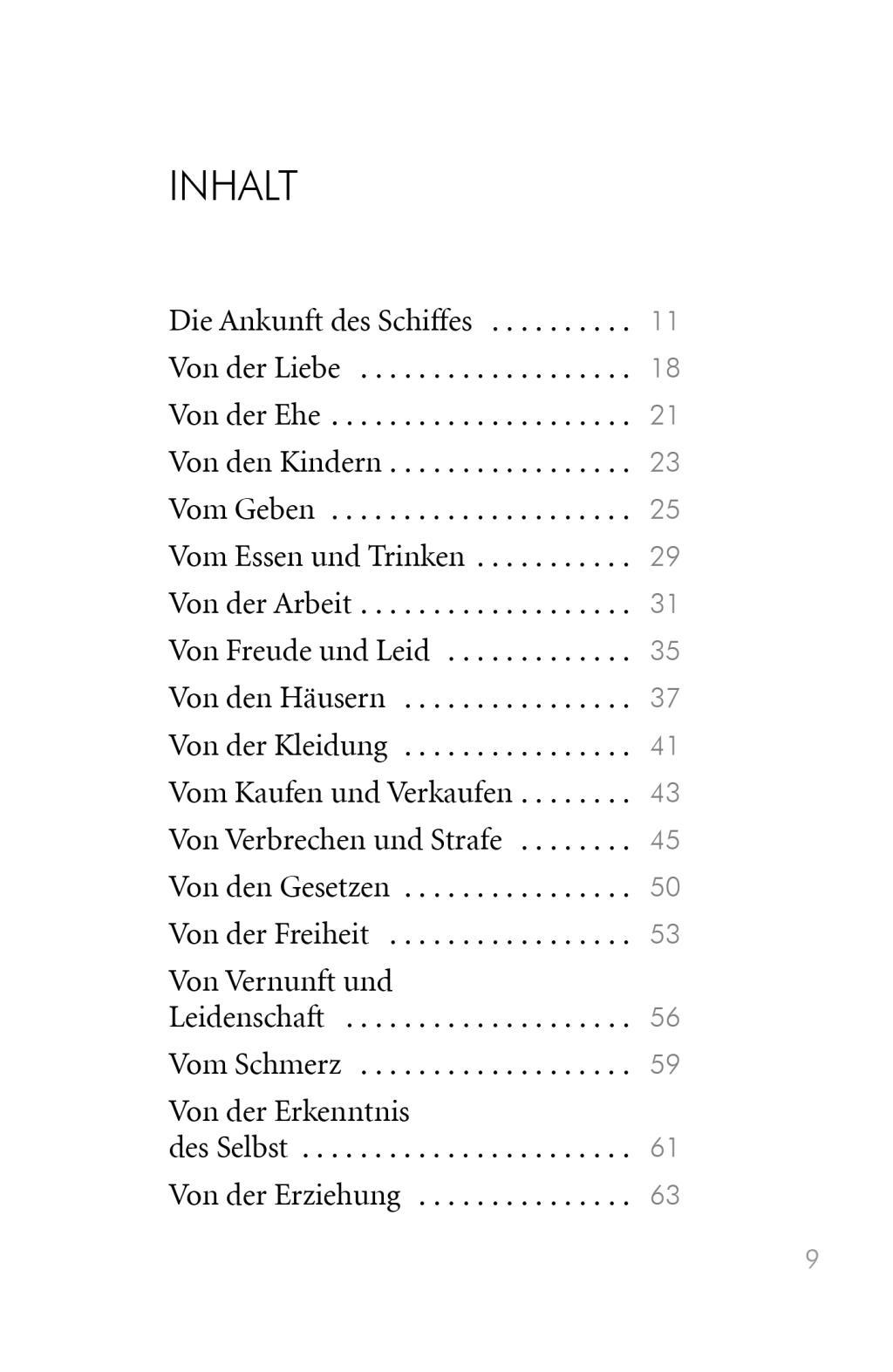 Beispielinhalt (Bild) Der Prophet. Der Narr. Der Wanderer