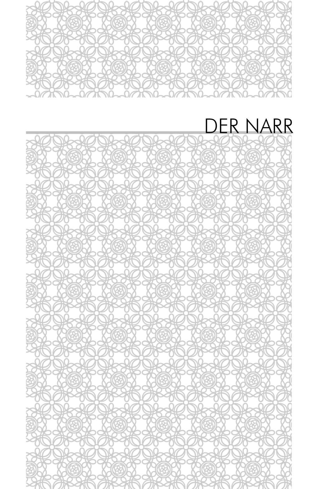 Beispielinhalt (Bild) Der Prophet. Der Narr. Der Wanderer