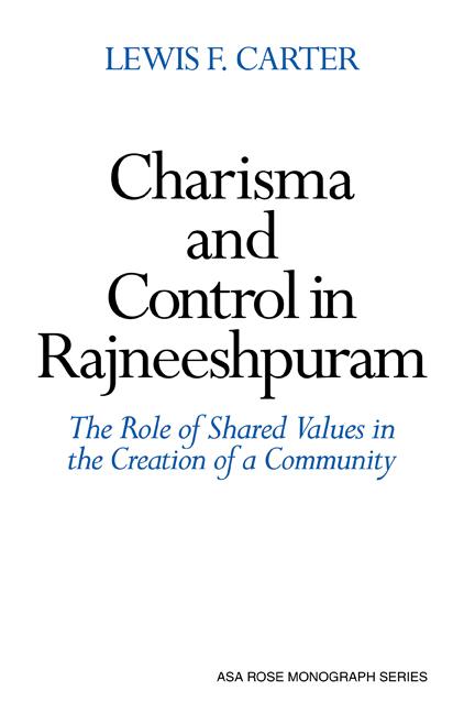 Vorderes Coverbild Charisma and Control in Rajneeshpuram