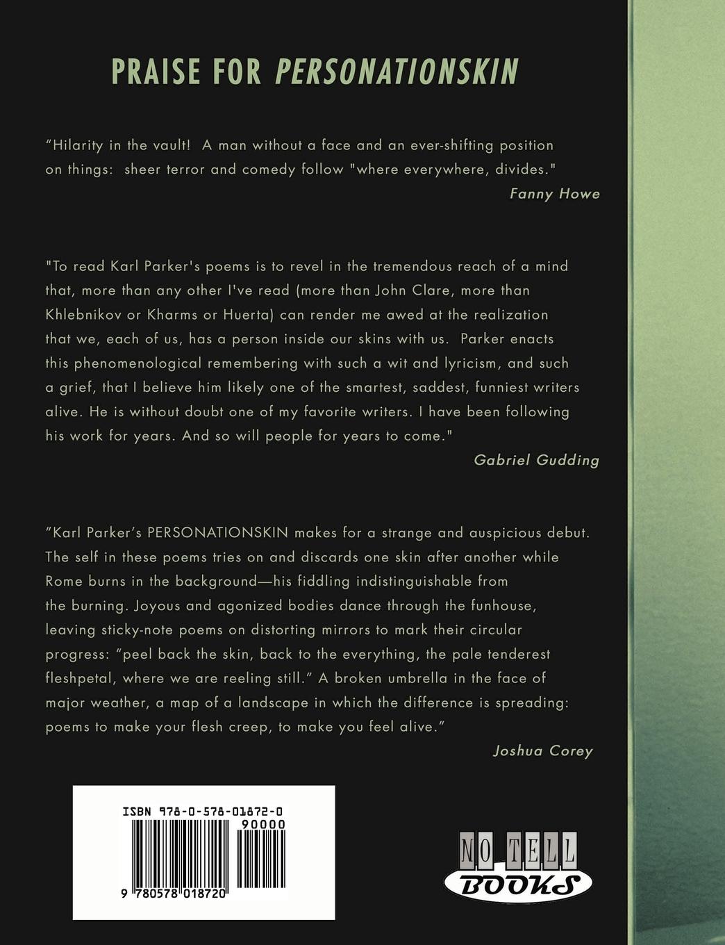 Rückseitencover PERSONATIONSKIN