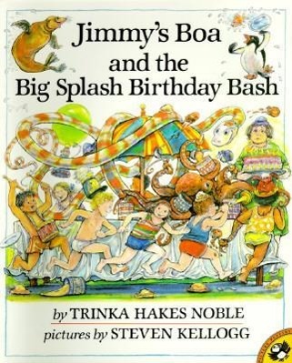 Vorderes Coverbild Jimmy's Boa and the Big Splash Birthday Bash