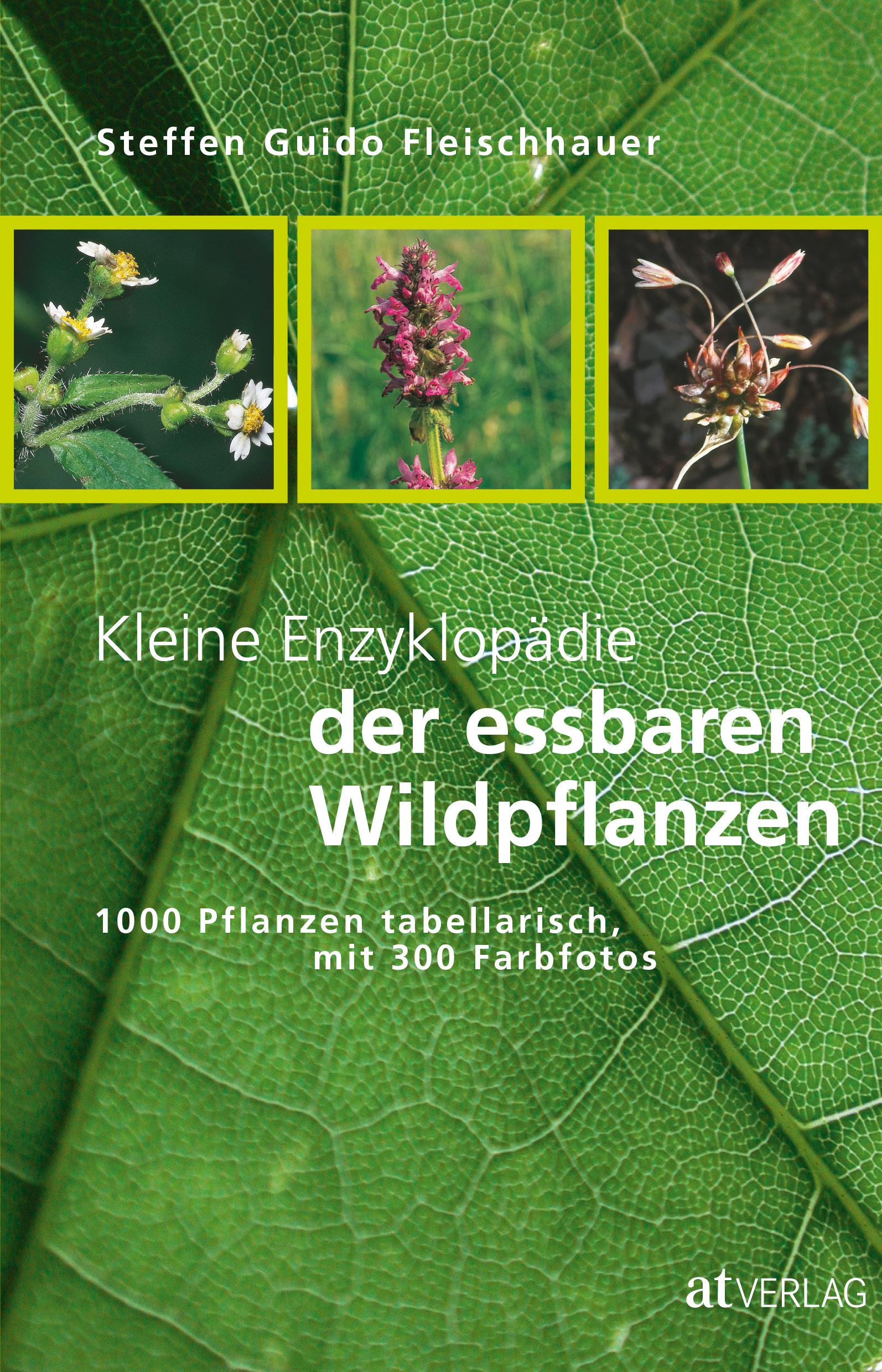 Vorderes Coverbild Kleine Enzyklopädie der essbaren Wildpflanzen