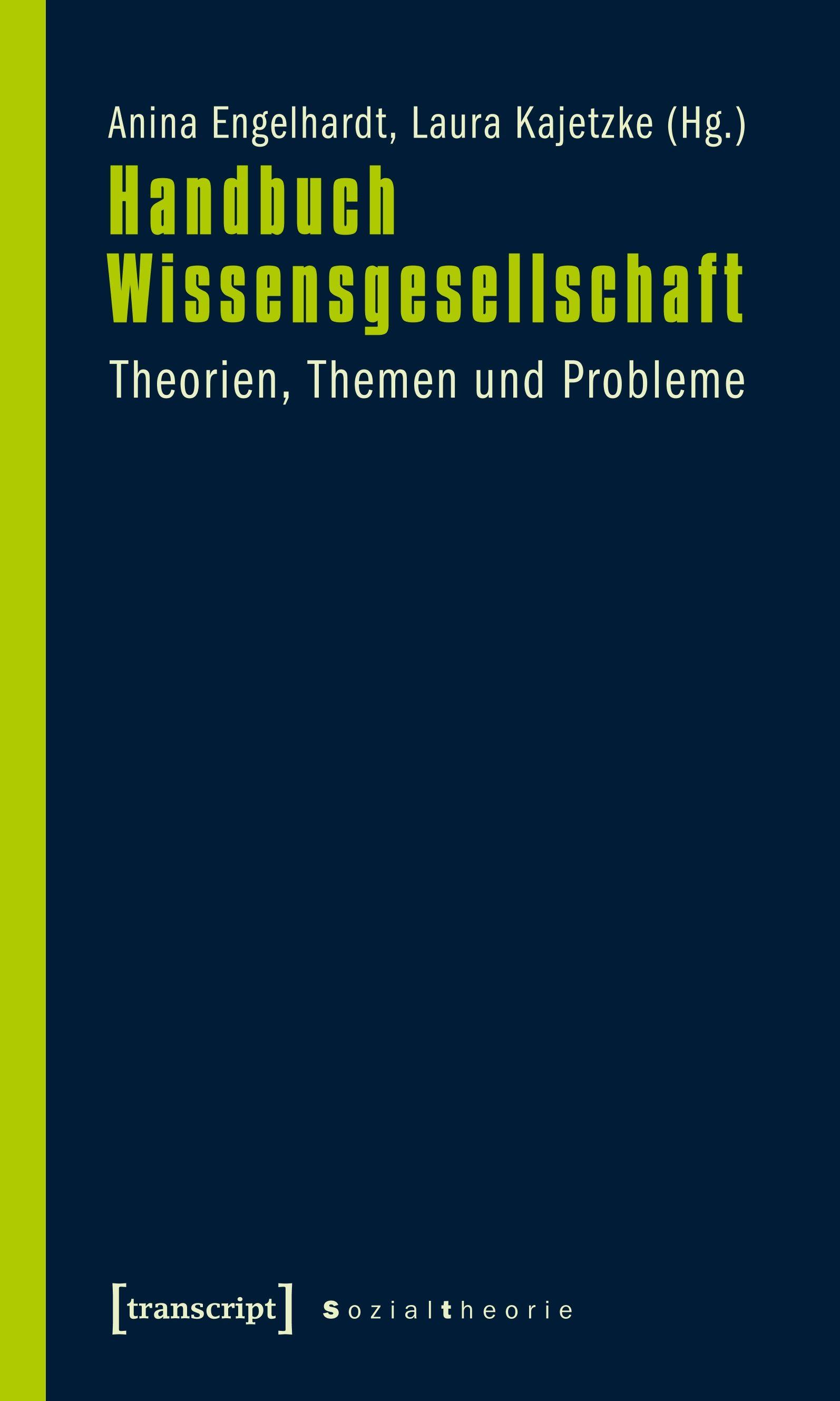 Vorderes Coverbild Handbuch Wissensgesellschaft