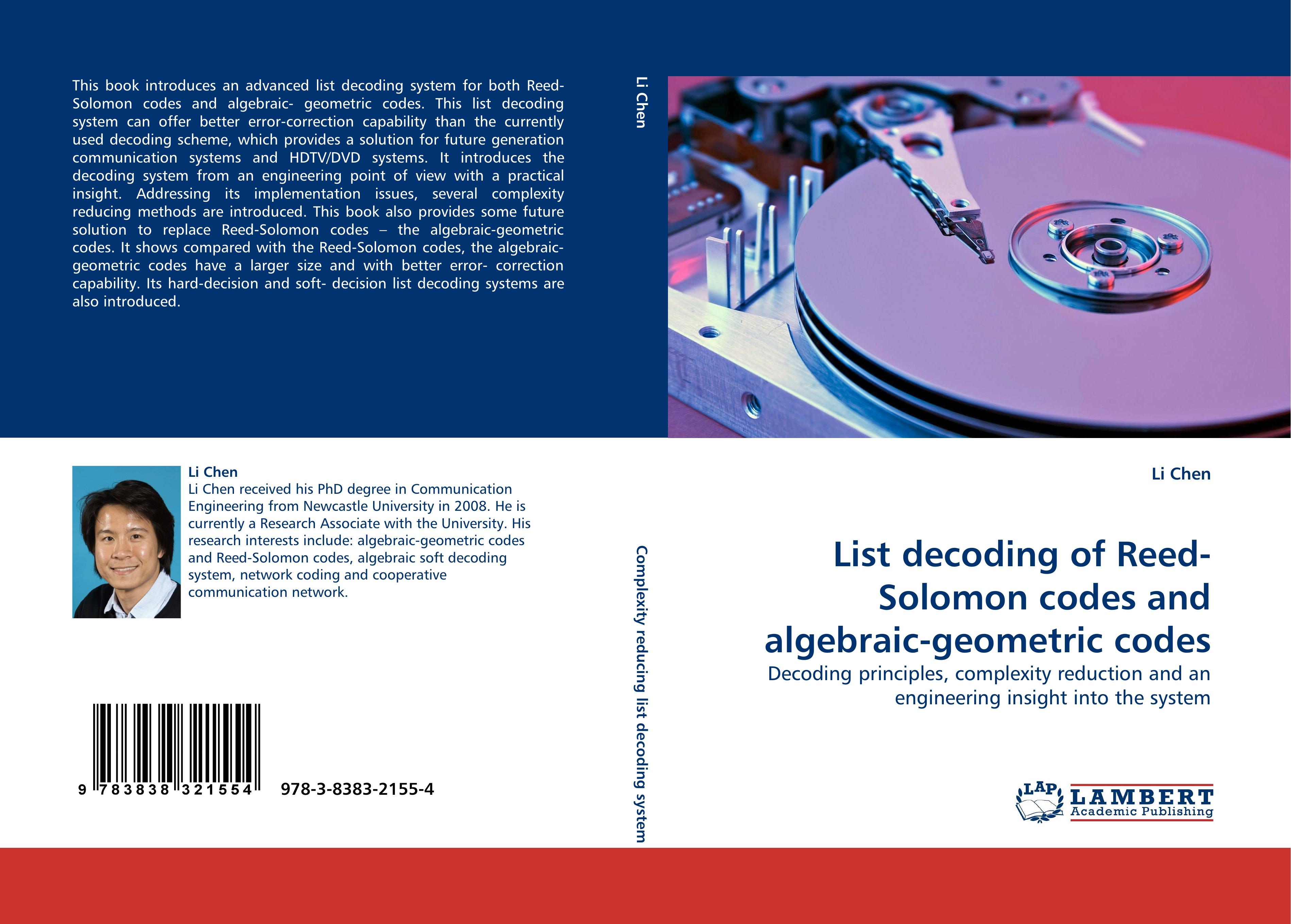 Vorderes Coverbild List decoding of Reed-Solomon codes and algebraic-geometric codes
