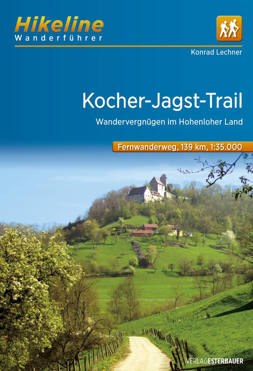 Vorderes Coverbild Fernwanderweg Kocher-Jagst-Trail 1 : 35 000