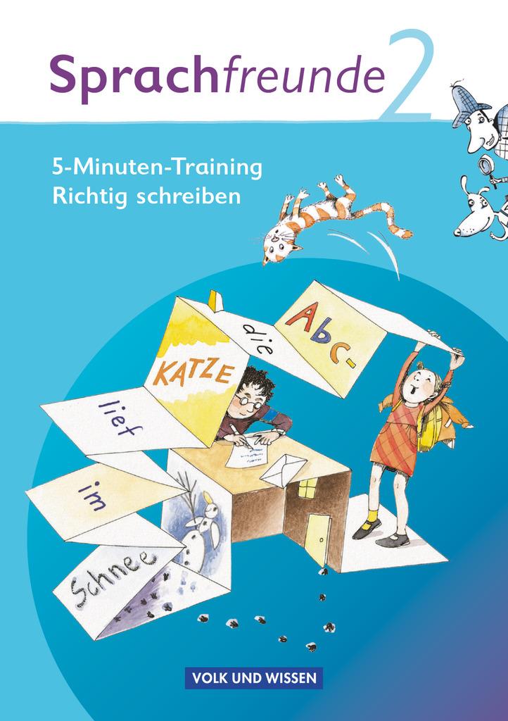 Vorderes Coverbild Sprachfreunde 2. Schuljahr. Arbeitsheft. Ausgabe Nord/Süd