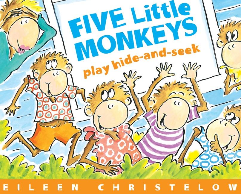 Vorderes Coverbild Five Little Monkeys Play Hide-And-Seek