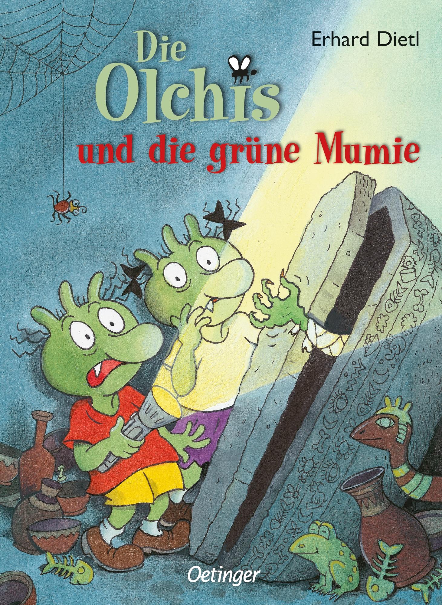 Vorderes Coverbild Die Olchis und die grüne Mumie