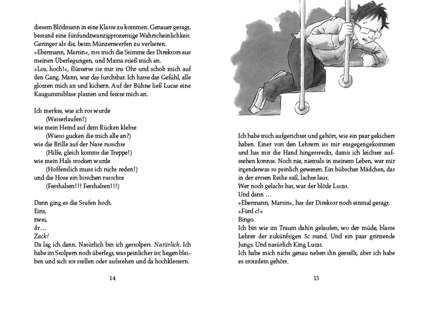 Beispielinhalt (Bild) Der Tag, an dem ich cool wurde