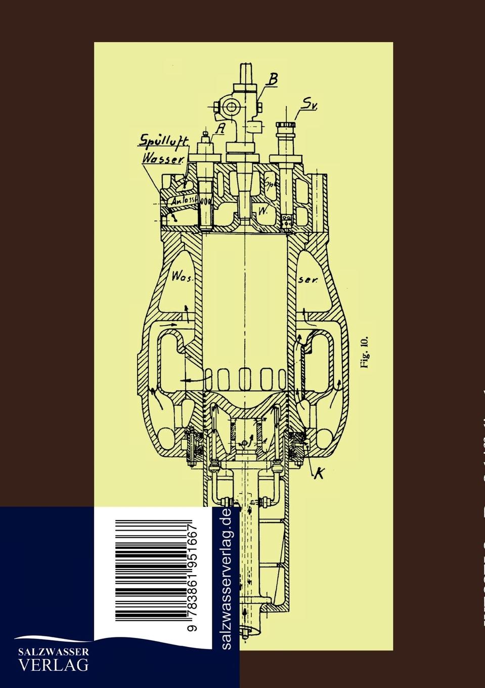 Rückseitencover Schiffsdieselmotoren (1913)