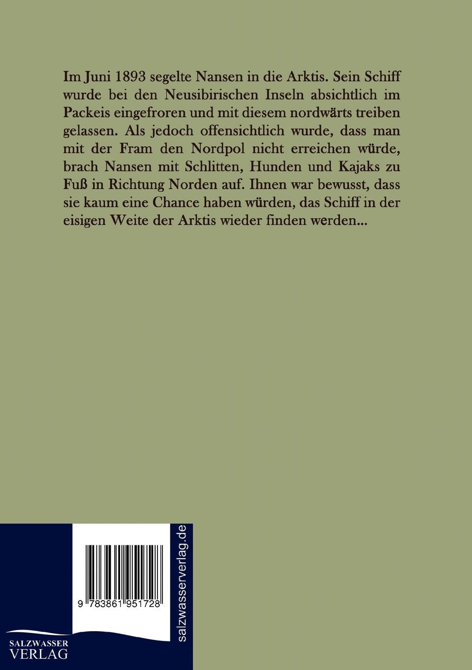 Rückseitencover In Nacht und Eis