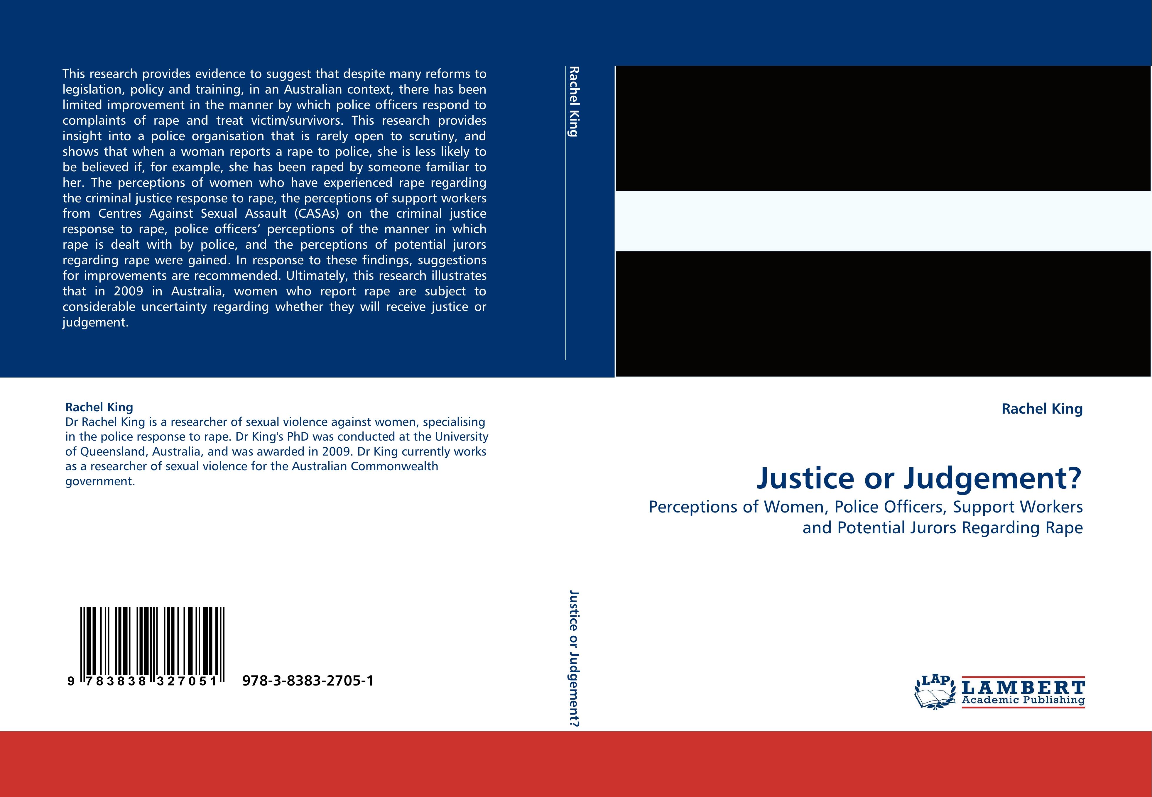 Vorderes Coverbild Justice or Judgement?