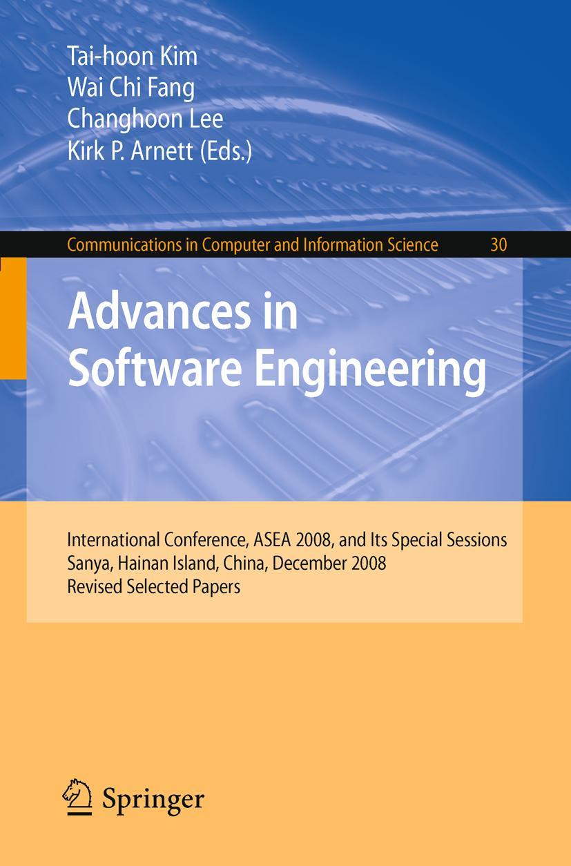 Vorderes Coverbild Advances in Software Engineering