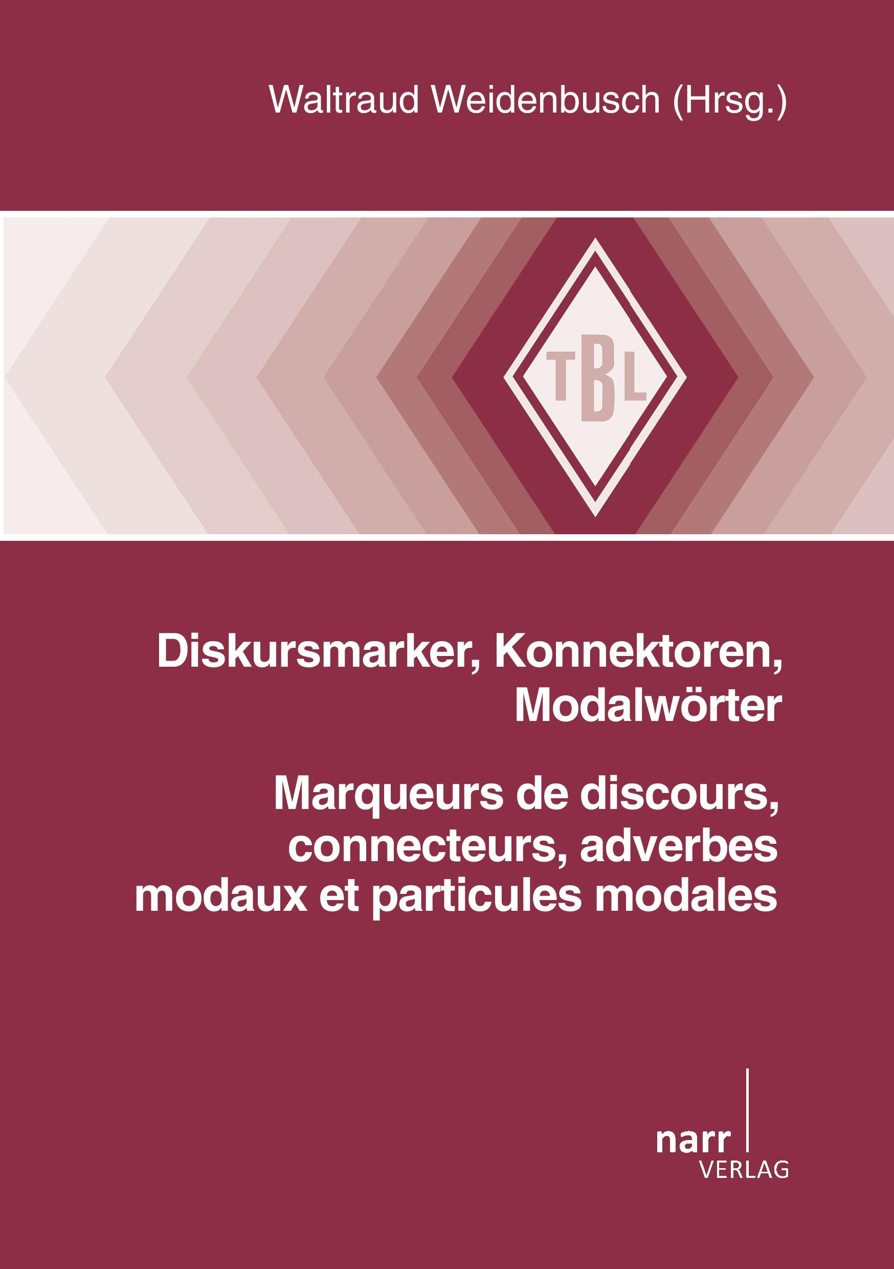 Vorderes Coverbild Diskursmarker, Konnektoren, Modalwörter