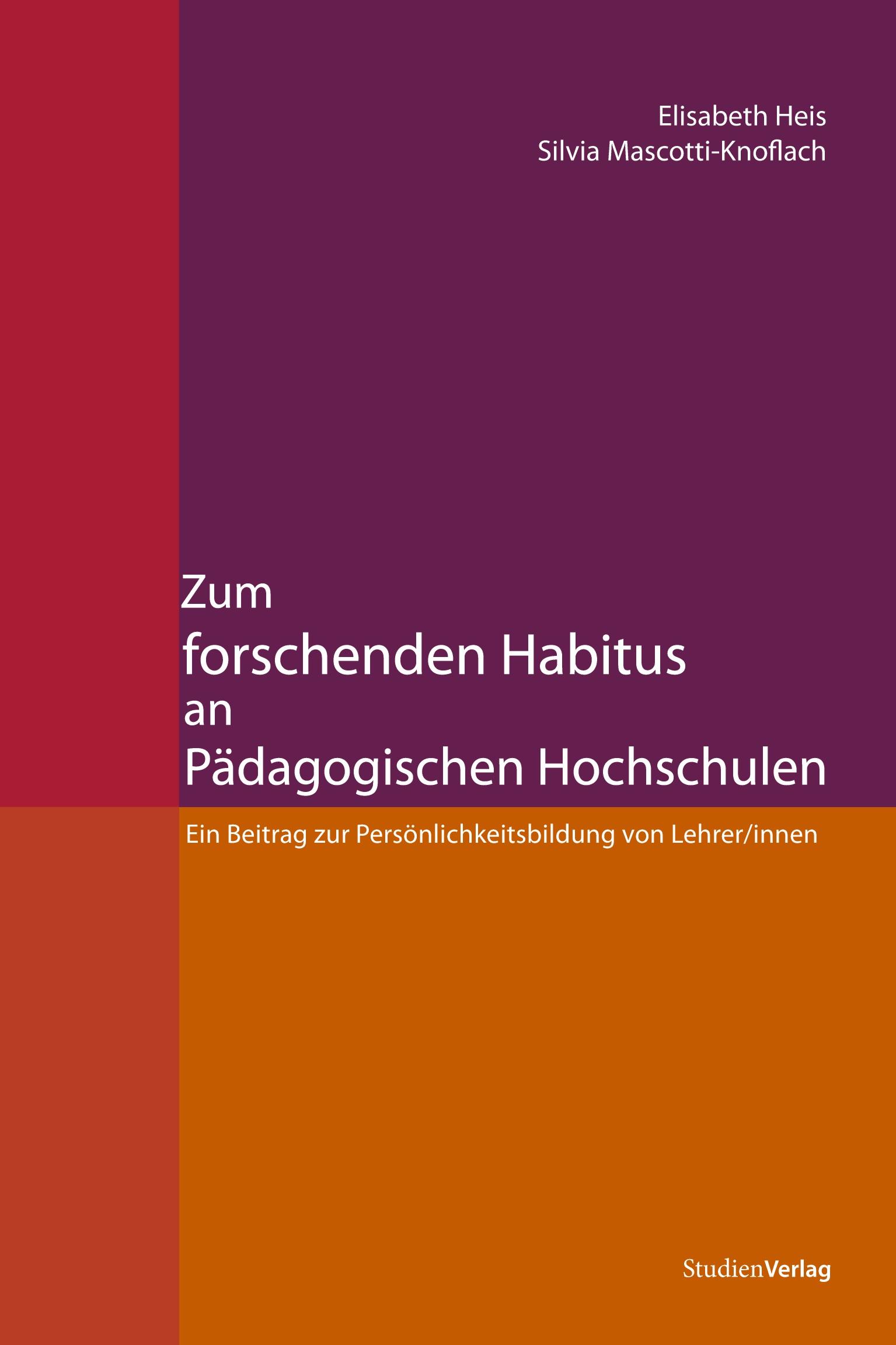 Vorderes Coverbild Zum forschenden Habitus an Pädagogischen Hochschulen