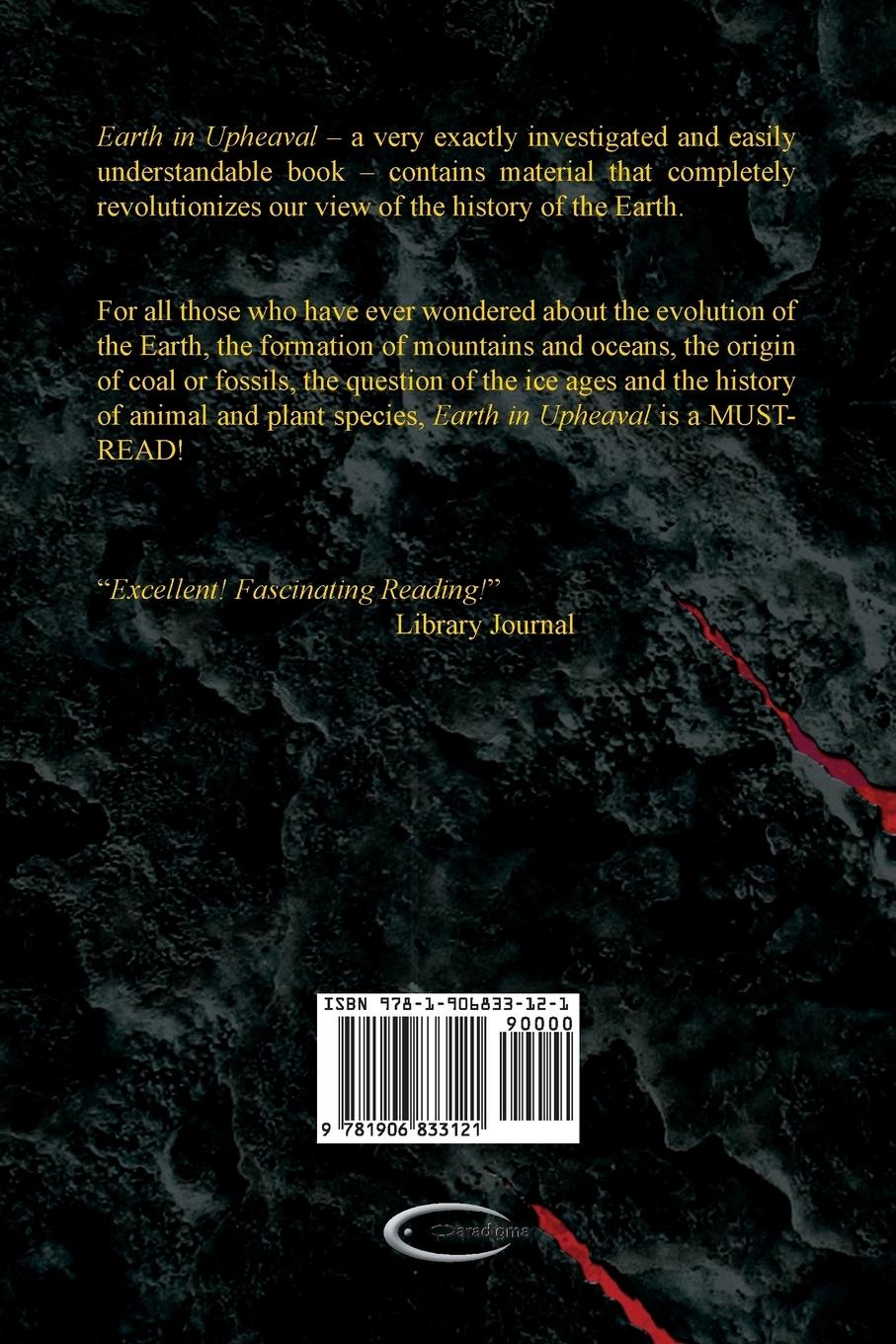 Rückseitencover Earth in Upheaval