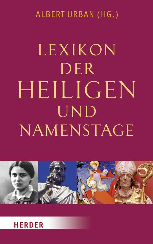 Vorderes Coverbild Lexikon der Heiligen und Namenstage