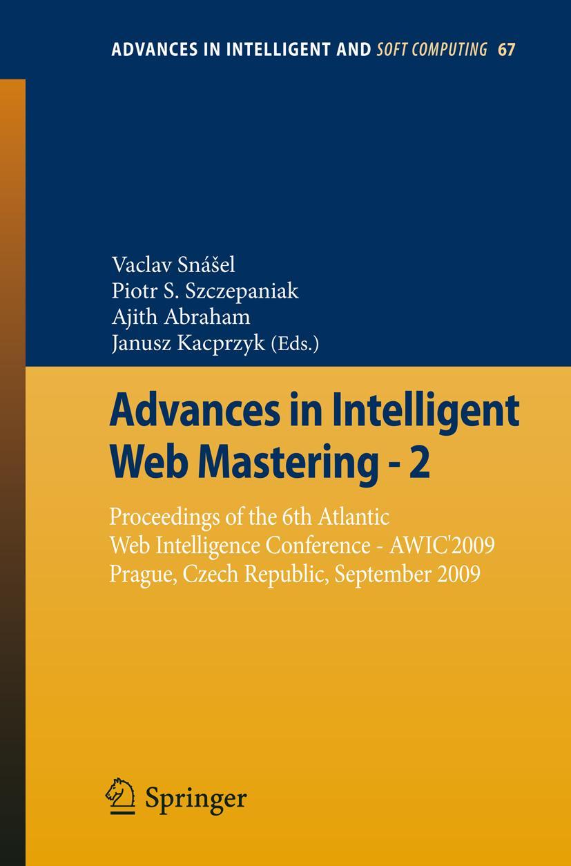 Vorderes Coverbild Advances in Intelligent Web Mastering - 2