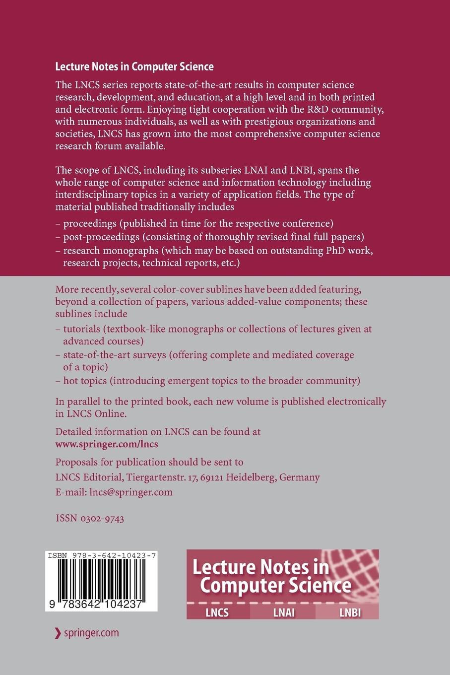 Rückseitencover Performance Evaluation and Benchmarking