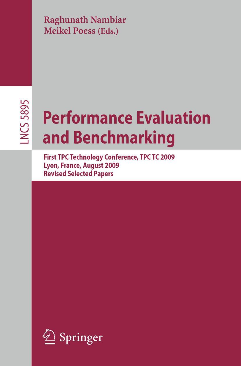 Vorderes Coverbild Performance Evaluation and Benchmarking
