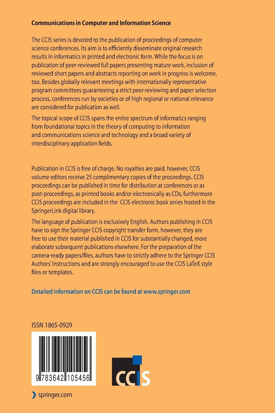 Rückseitencover Signal Processing, Image Processing and Pattern Recognition,