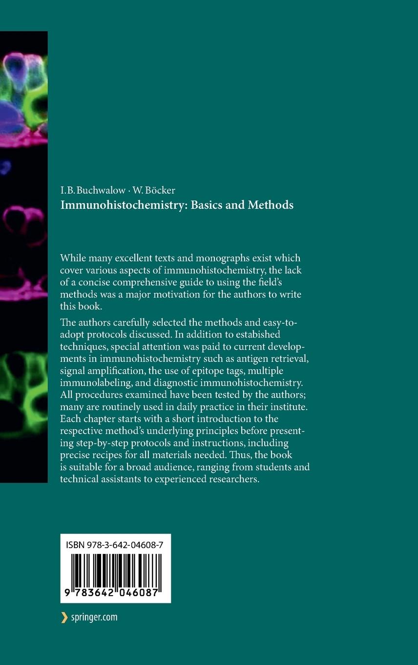 Rückseitencover Immunohistochemistry: Basics and Methods