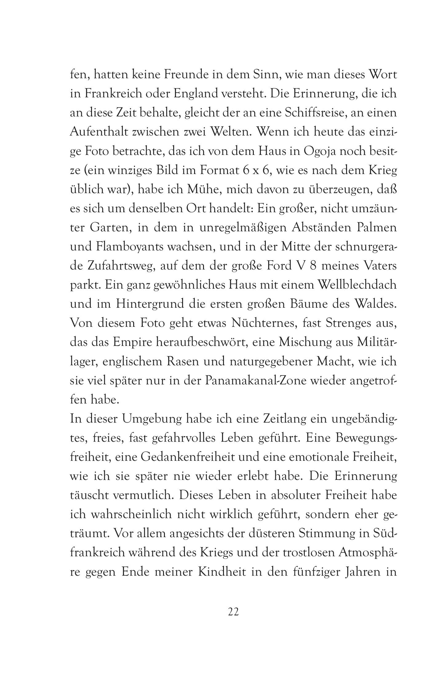 Beispielinhalt (Bild) Der Afrikaner