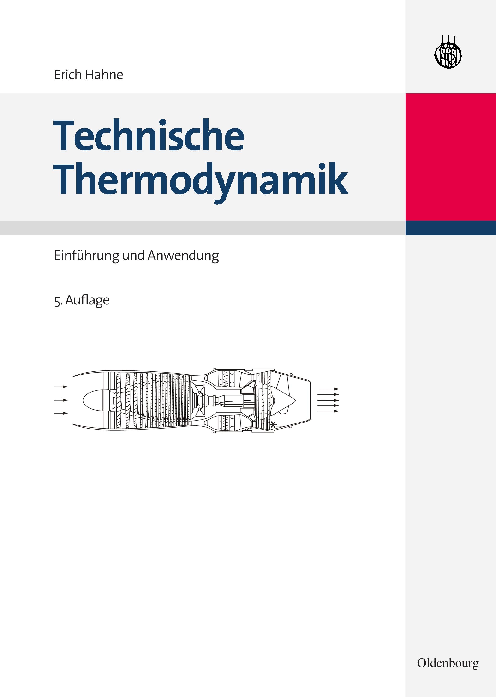 Vorderes Coverbild Technische Thermodynamik
