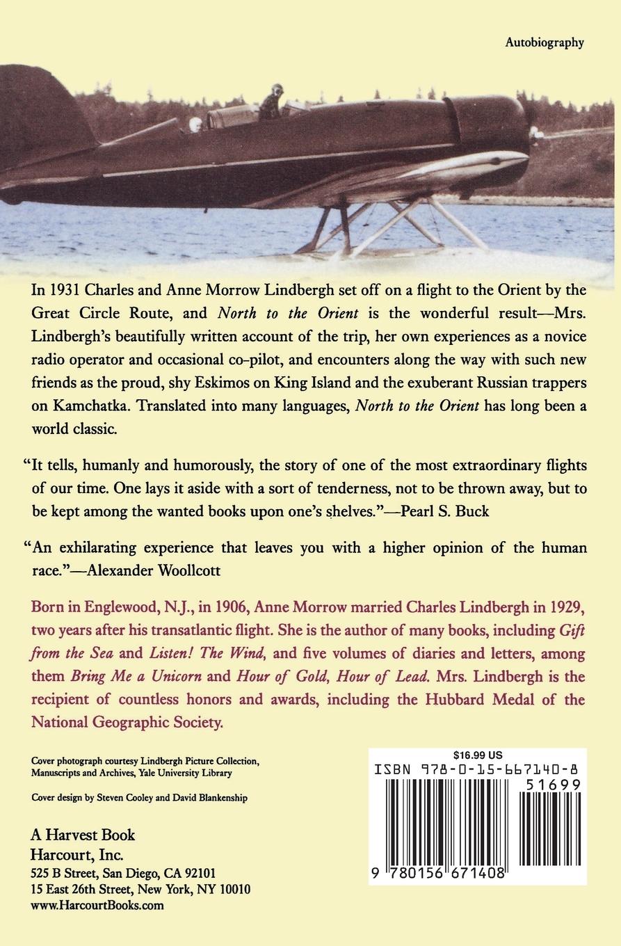 Rückseitencover North to the Orient