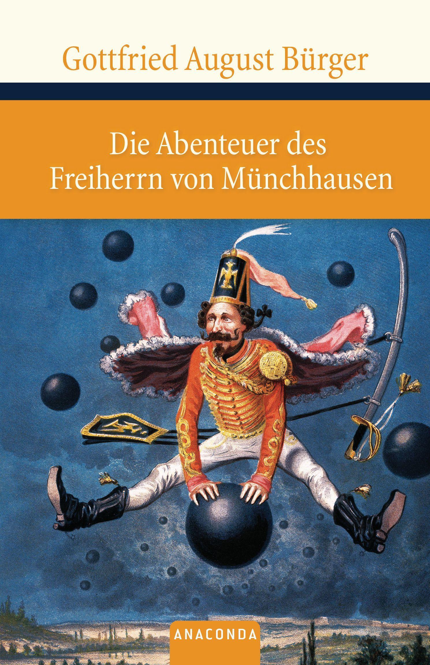 Vorderes Coverbild Die Abenteuer des Freiherrn von Münchhausen