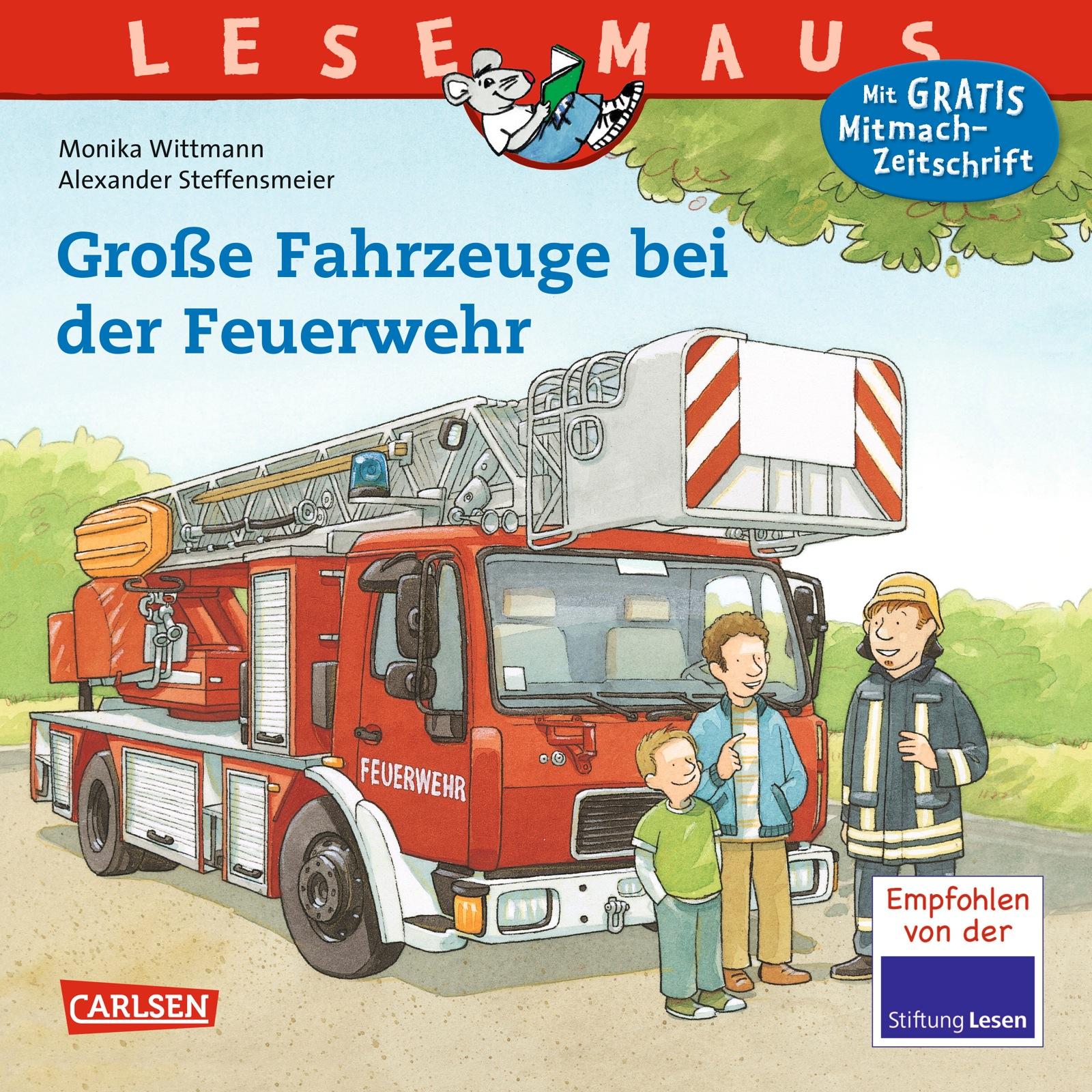 Vorderes Coverbild Große Fahrzeuge bei der Feuerwehr