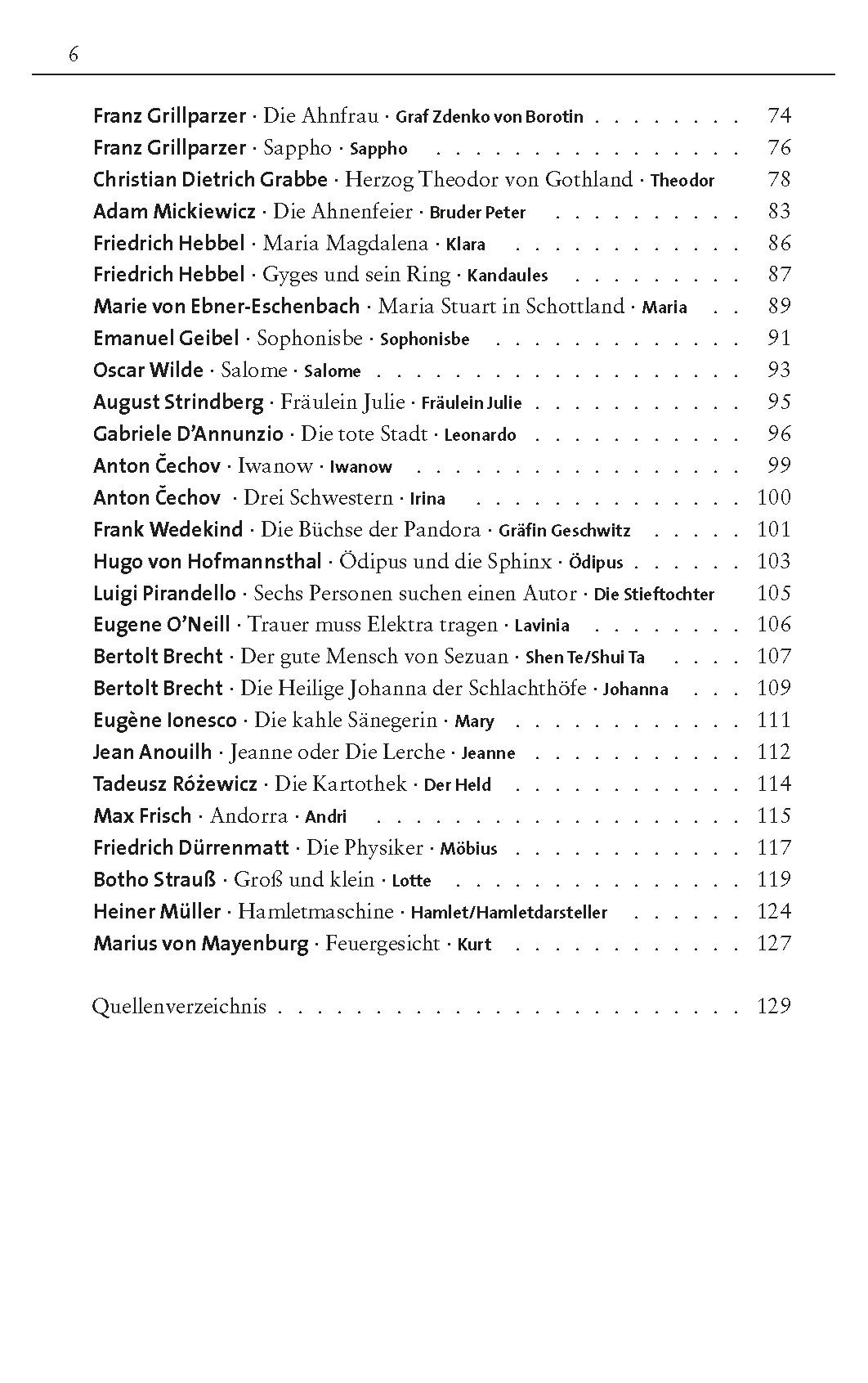 Beispielinhalt (Bild) 55 tragische Monologe