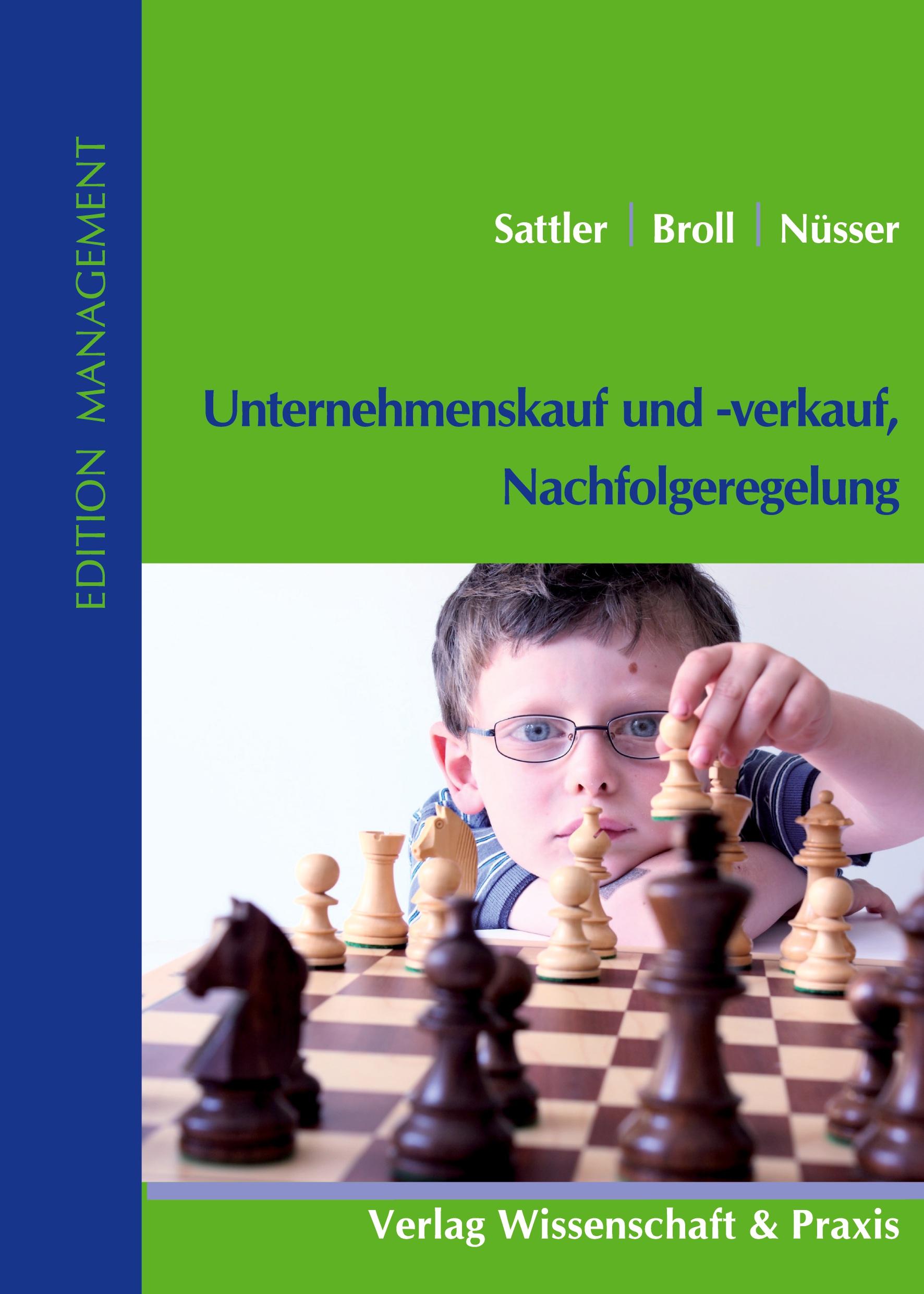 Vorderes Coverbild Unternehmenskauf und -verkauf, Nachfolgeregelung.