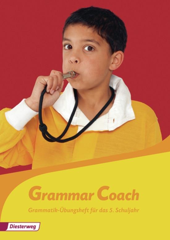 Vorderes Coverbild Grammar Coach. Grammatikheft Übungsheft für das 5. Schuljahr