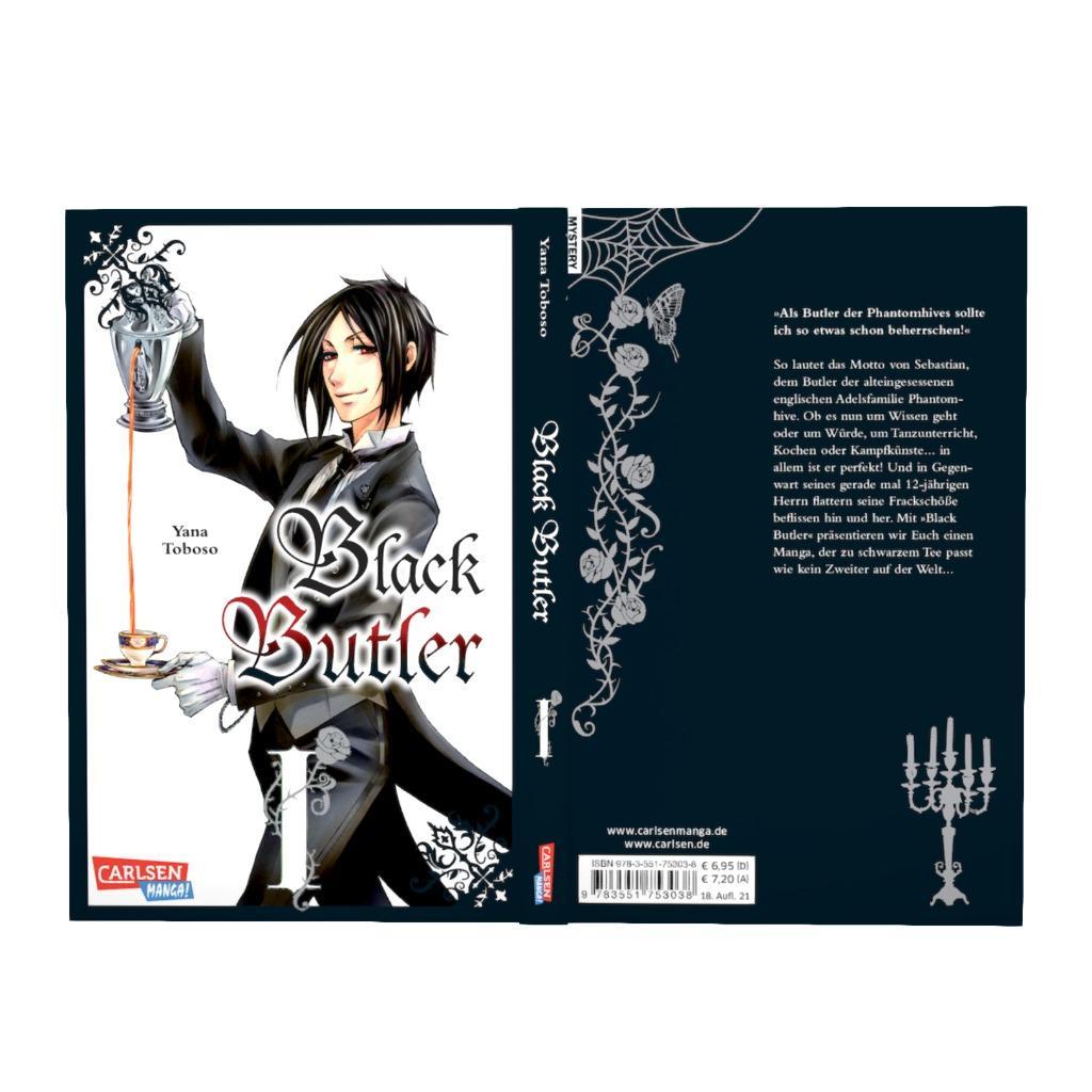 Beispielinhalt (Bild) Black Butler 01