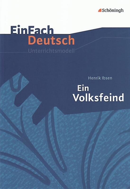 Vorderes Coverbild Ein Volksfeind. EinFach Deutsch Unterrichtsmodelle