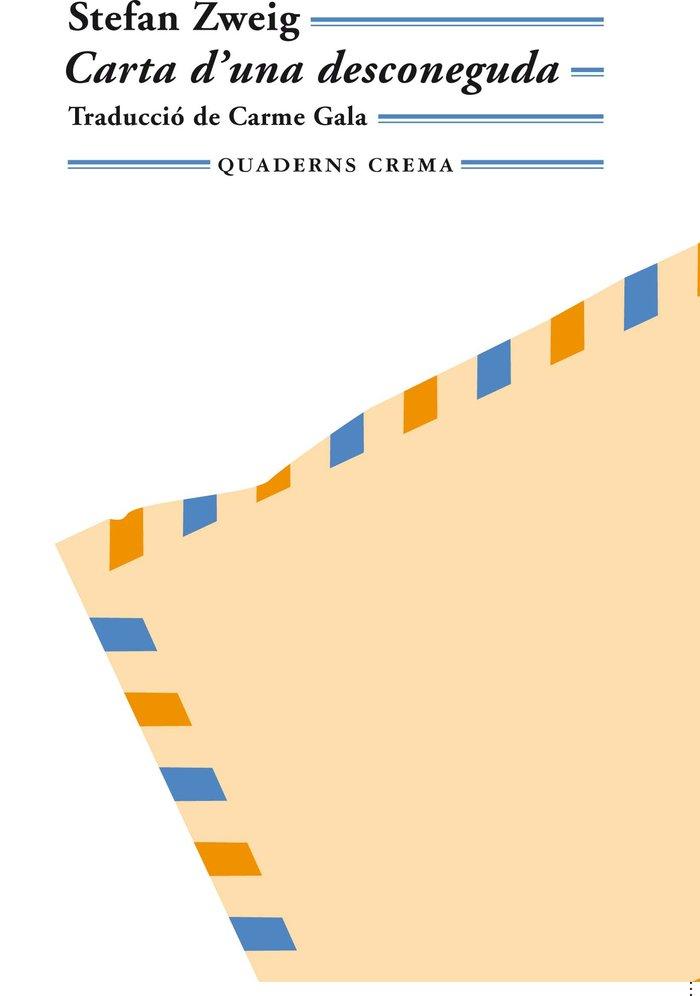 Vorderes Coverbild Carta d'una desconeguda