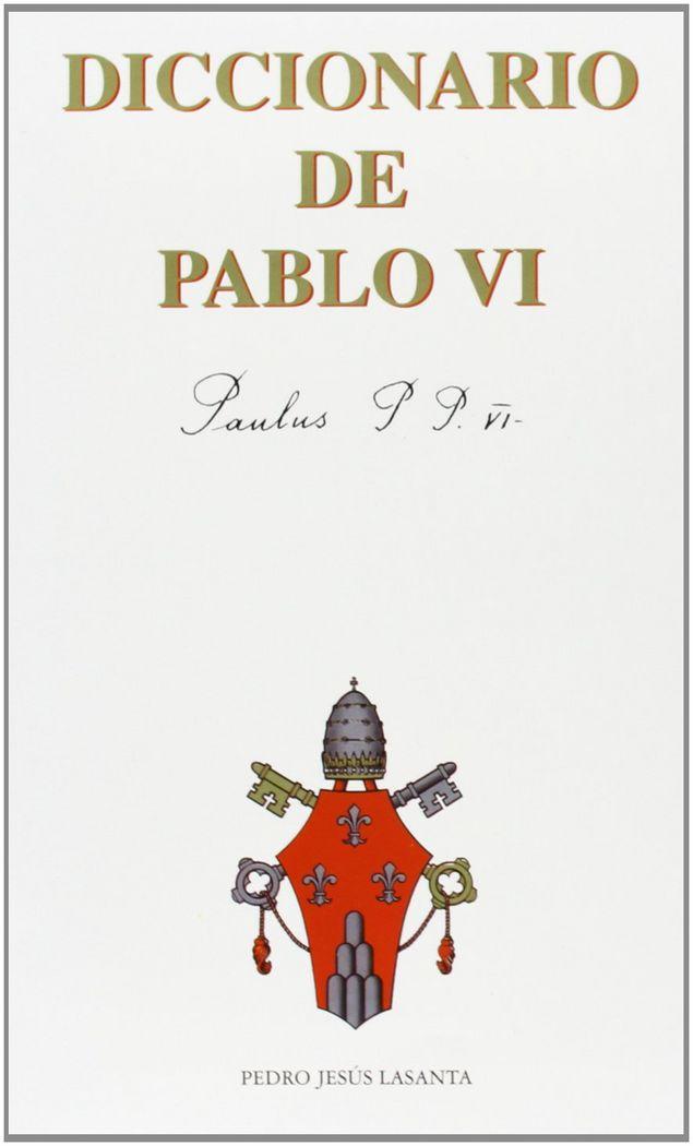 Vorderes Coverbild Diccionario de Pablo VI